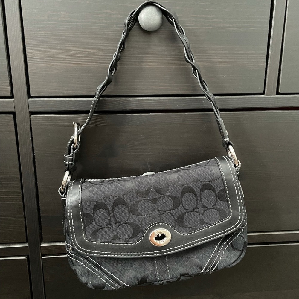 Small Black Coach bag